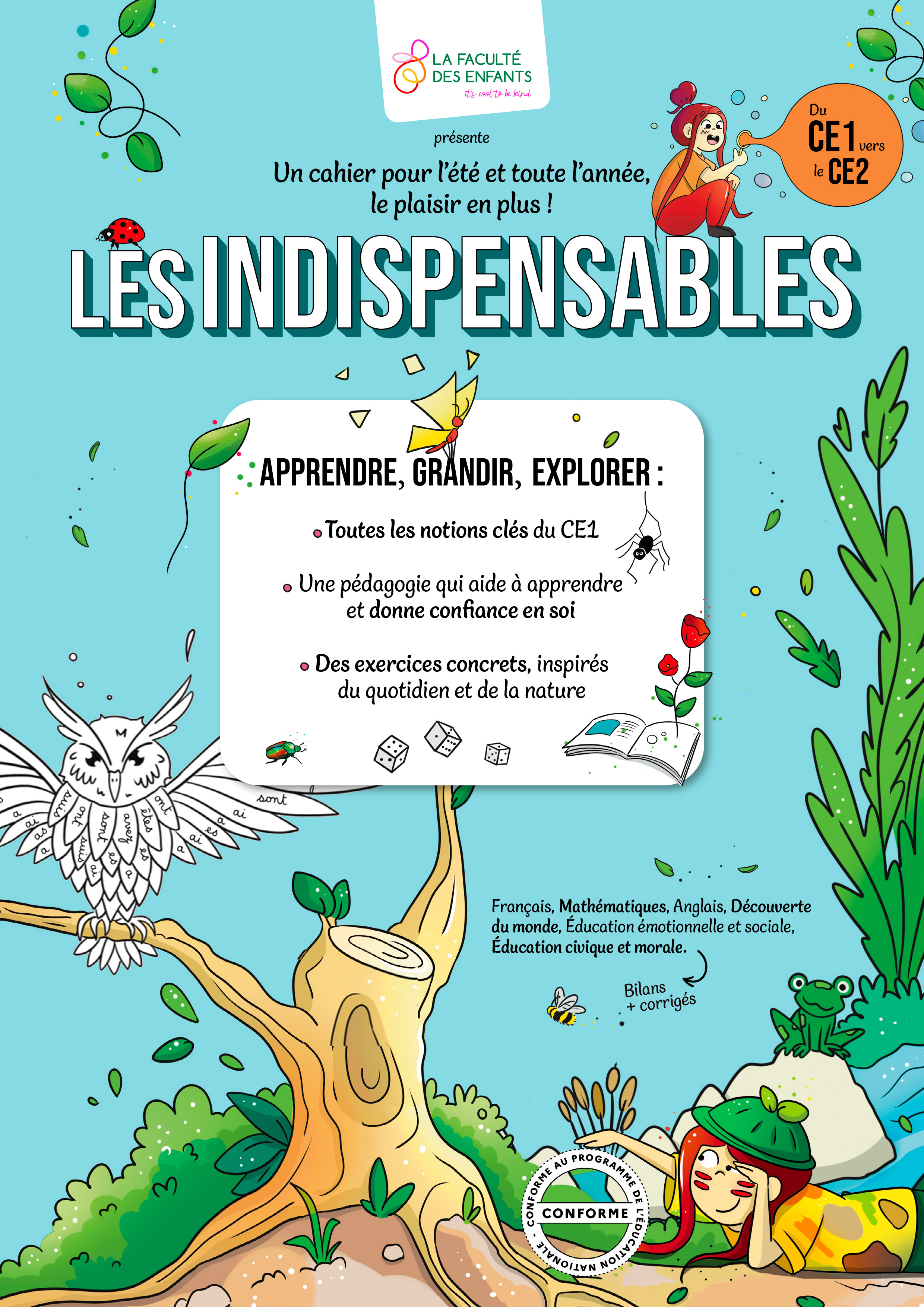 Couverture LFDE du CE1 au CE2