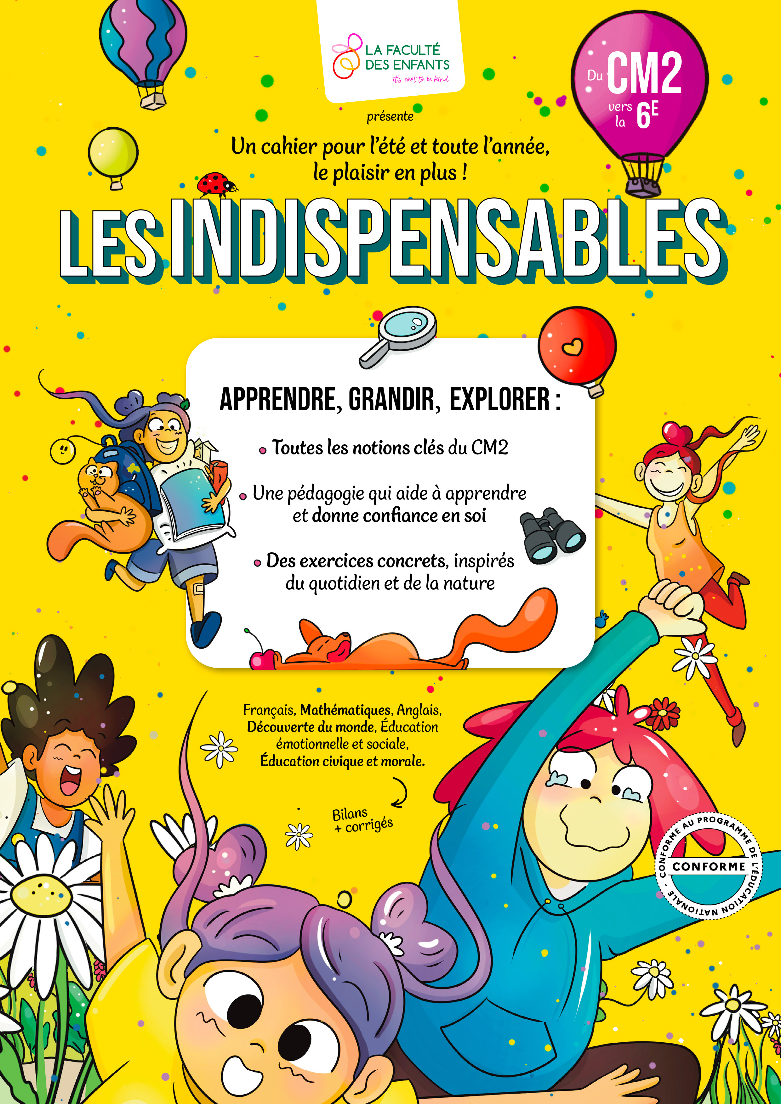 Couverture LFDE du CM2 à la 6ème