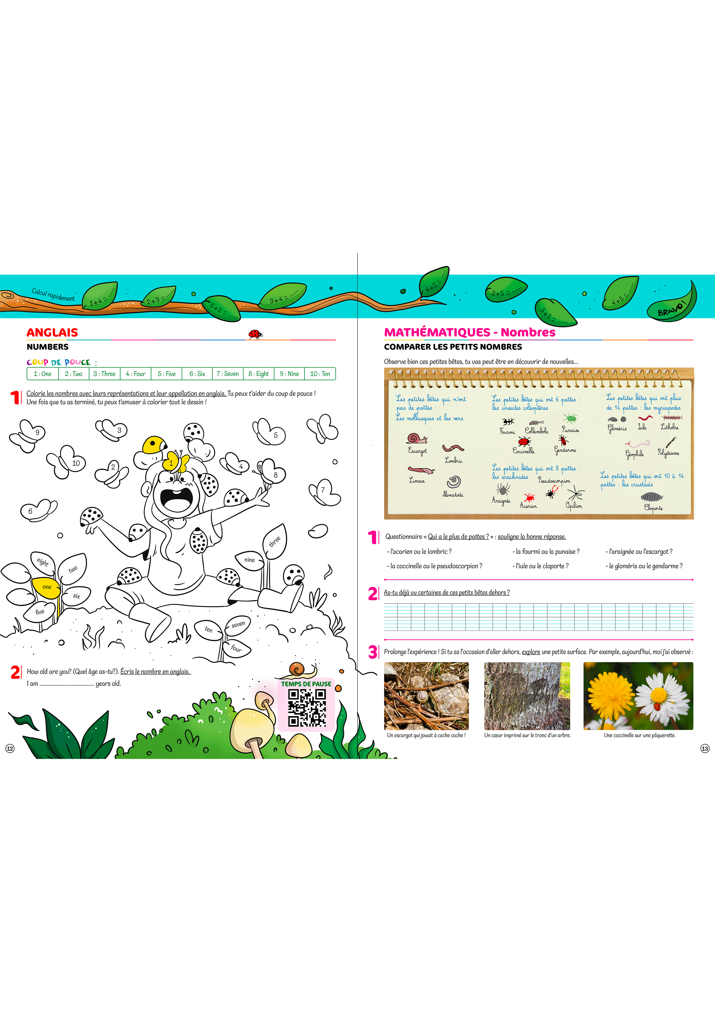 exemple intérieur cahier